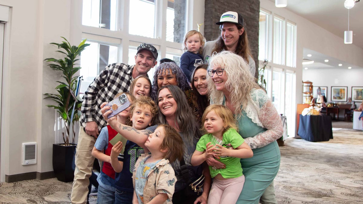 Riverwalk Estates resident family photo