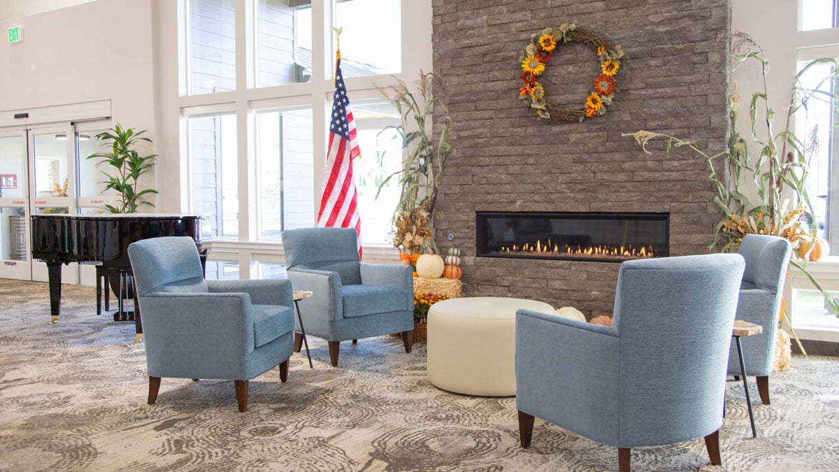 Riverwalk Estates fireplace