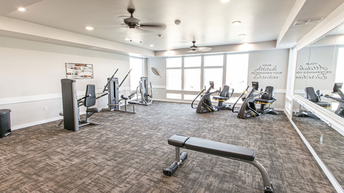Riverwalk Estates fitness center