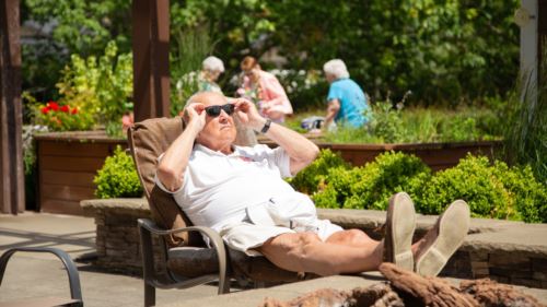 Glenmoore Man Relaxing 2